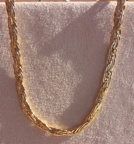 Antiallergén nemesacél nyaklánc  20