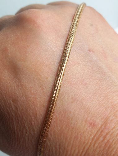 Antiallergén nemesacél karkötő  31