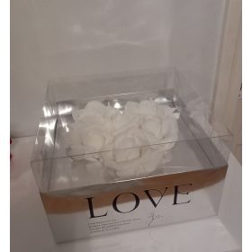 Fehér rózsabox
