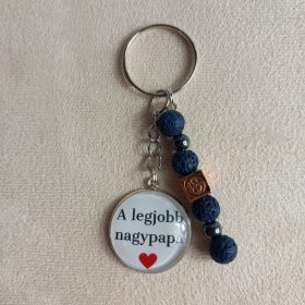 Kulcstartó "A legjobb nagypapa" 