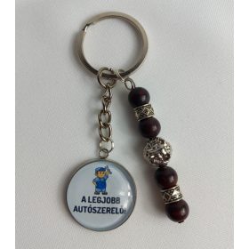 Kulcstartó "A legjobb autószerelő!" 