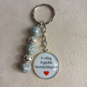 Kulcstartó "A világ legjobb Osztályfőnöke!" 
